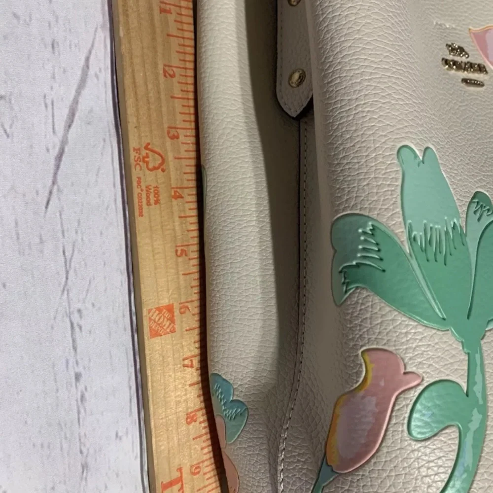 COACH Bucket Bag with Dreamy Land Floral Print Spring Summer Bag NEW WITHOUT TAG - Picture 12 of 15